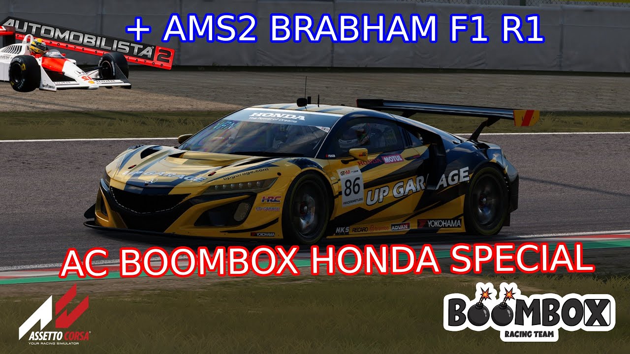 Assetto Corsa Boombox Honda Special Event and Some AMS2 formula cars again