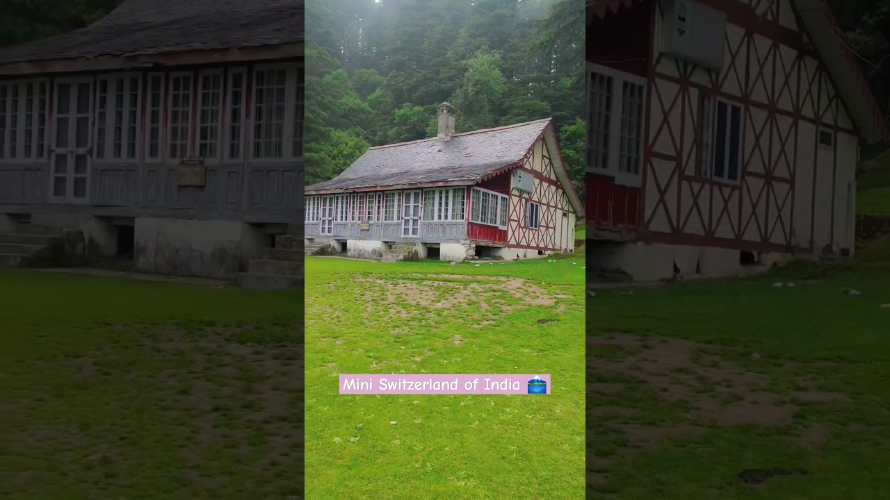 Khajjiar, Mini Switzerland of India ❤️🗻 #khajjiar #mountains