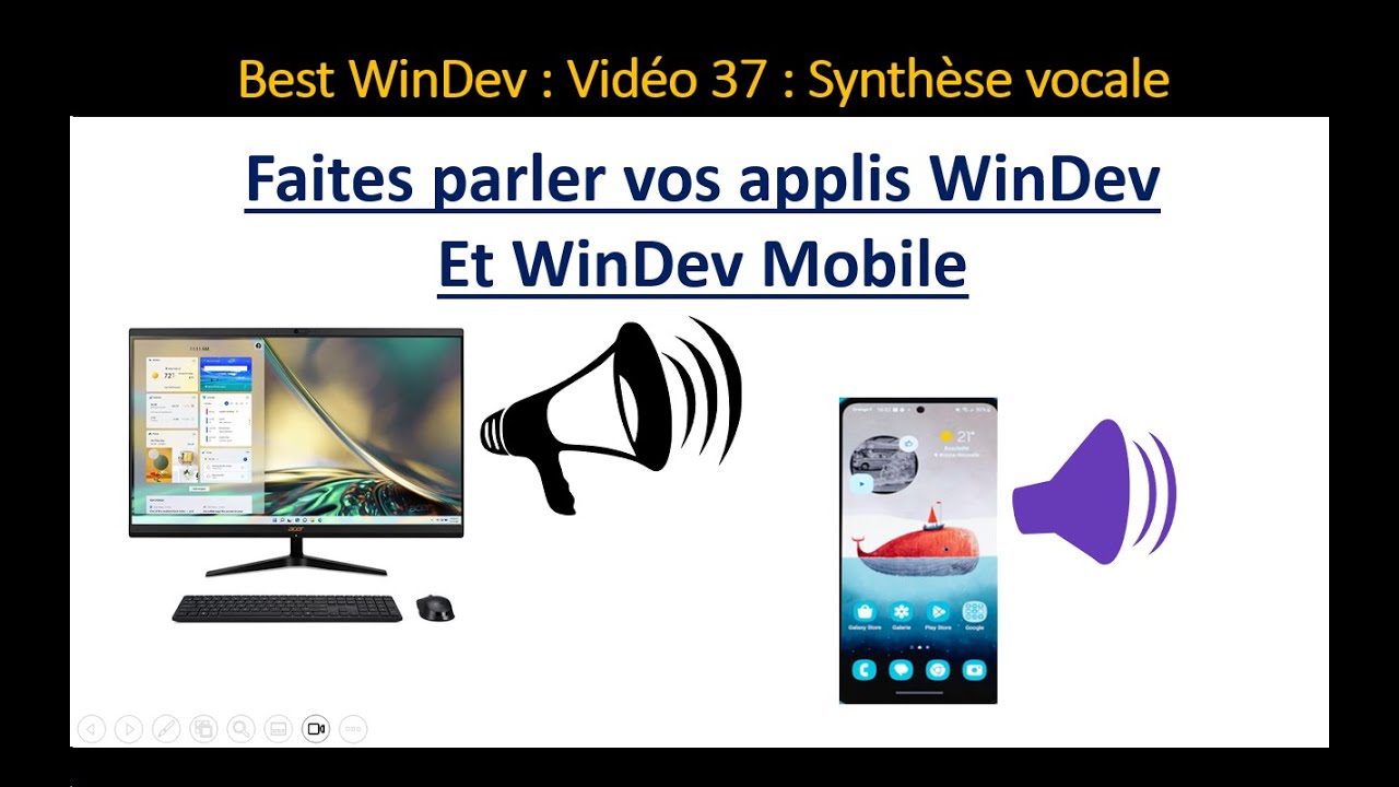VID37 : faites parler vos applis Windows et Mobile.