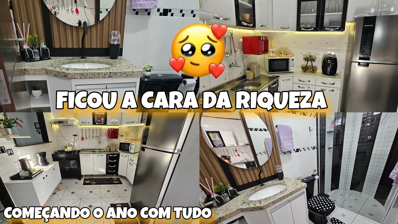 TRANSFORMEI SEM GASTAR NADA E FICOU A CARA DA RIQUEZA UMA PERFEIÇÃO | LAVEI TUDO E FICOU BRILHANDO