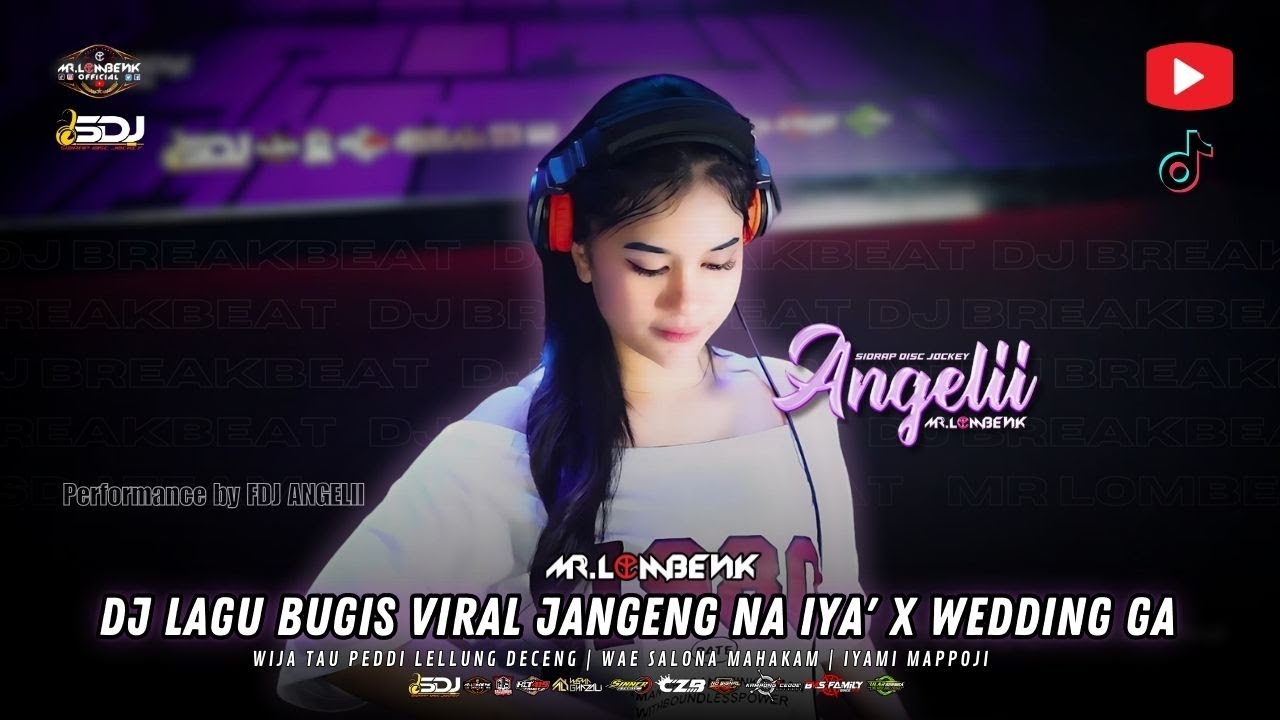 DJ LAGU BUGIS FULL VIRAL 2025 | DJ ANGELII | JANGENG NA IYA' X WEDDING GA
