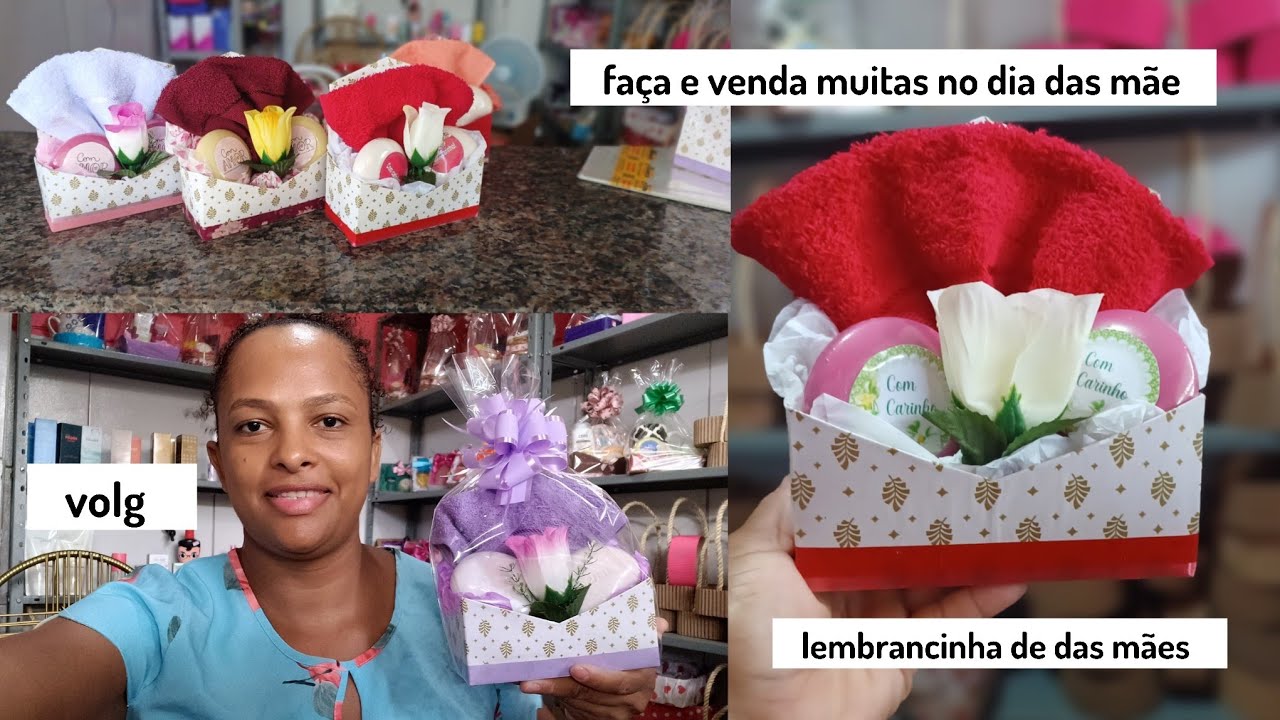 Vlog|lembrancinha dia das mães|Faça e venda muitas|UM pouco do meu dia