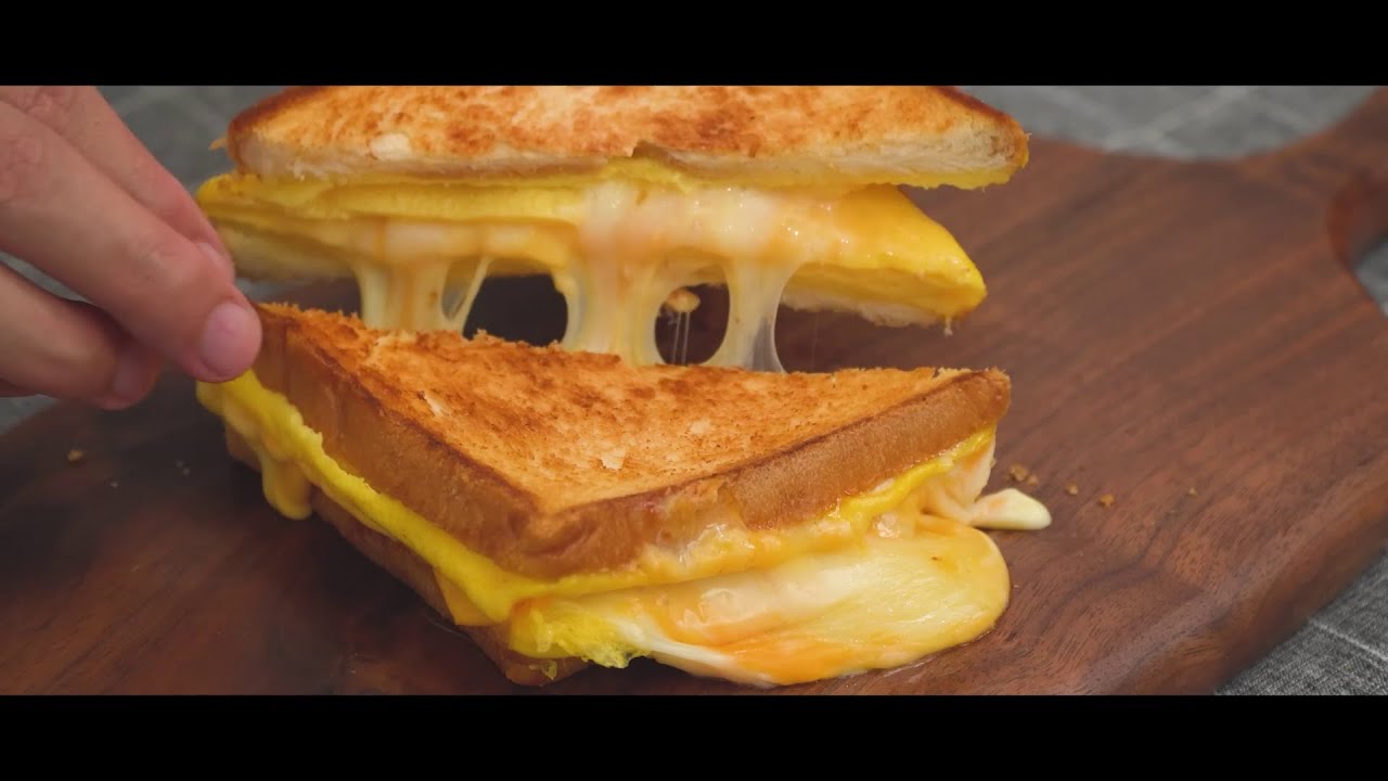 Double Cheese Toast/Sandwich - Super Easy, Healthy and Indulgent Breakfast Idea