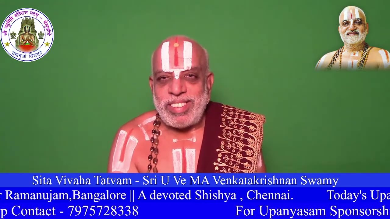 Day 2 SriRamanavami Upanyasam - Sri Ramayana Thathvam - Dr MA Venkatakrishnan Swami