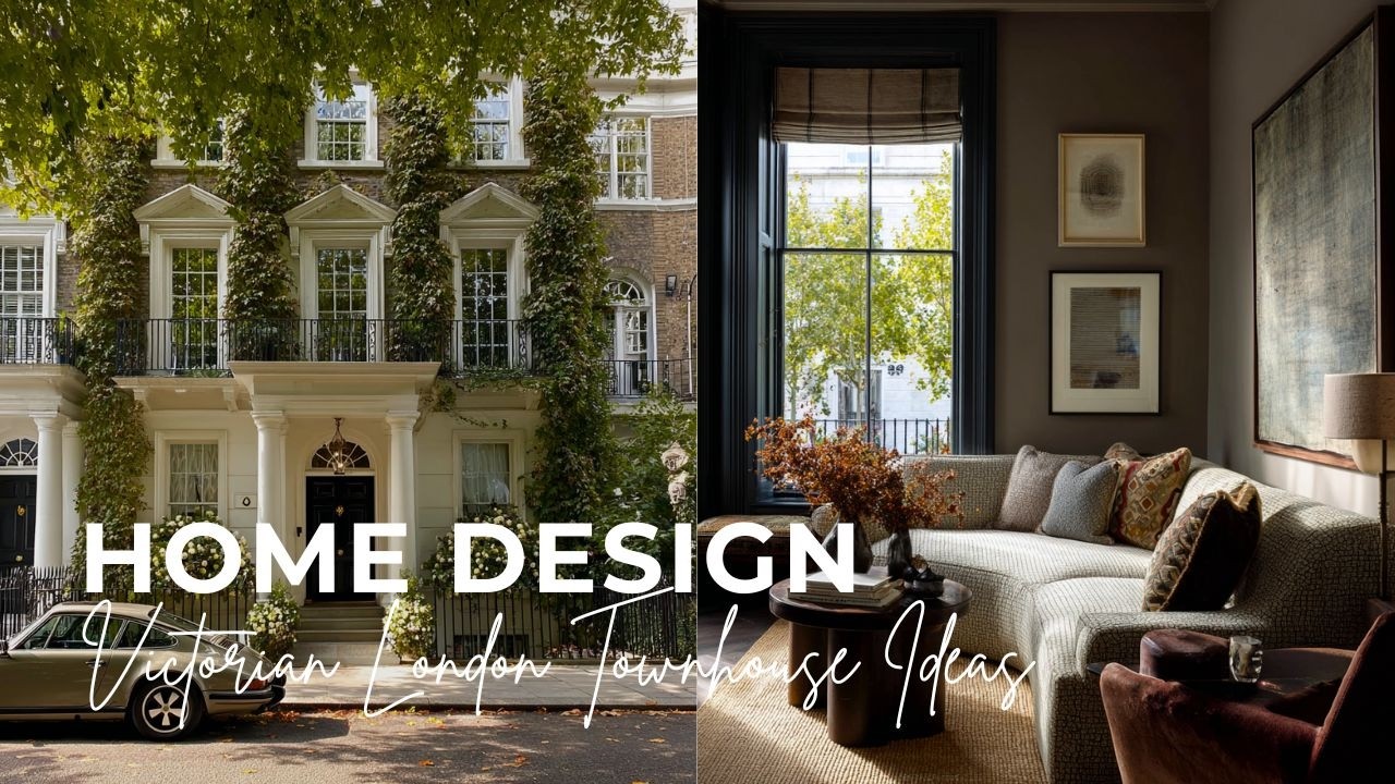 Inside A 19th-Century Victorian LONDON TOWNHOUSE | British Heritage Meets Modern Elegance