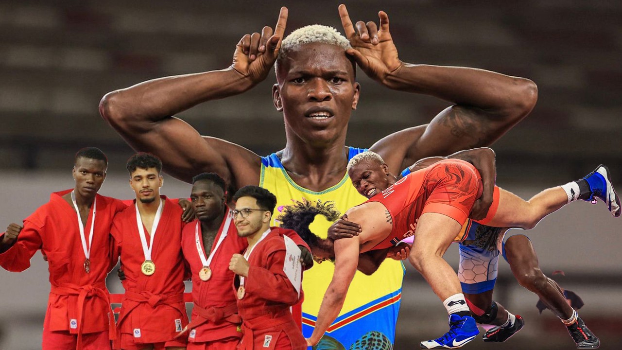 DE NGIRI NGIRI AU MONDIAL DE KAZAKHSTAN, GABRIEL MUANDA GENERATION MONTANTE DU SAMBO ET DE LUTTE