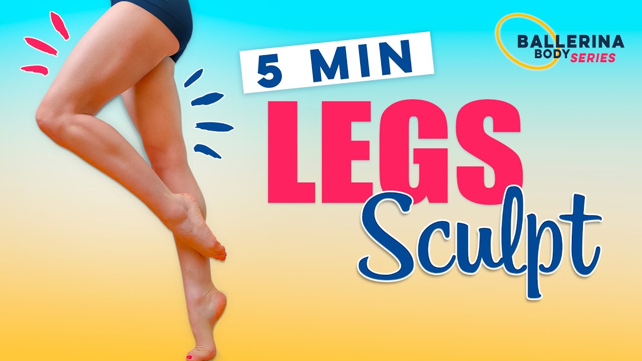 5 min Strong & Beautiful Ballerina Legs Workout | Ballerina Body Series