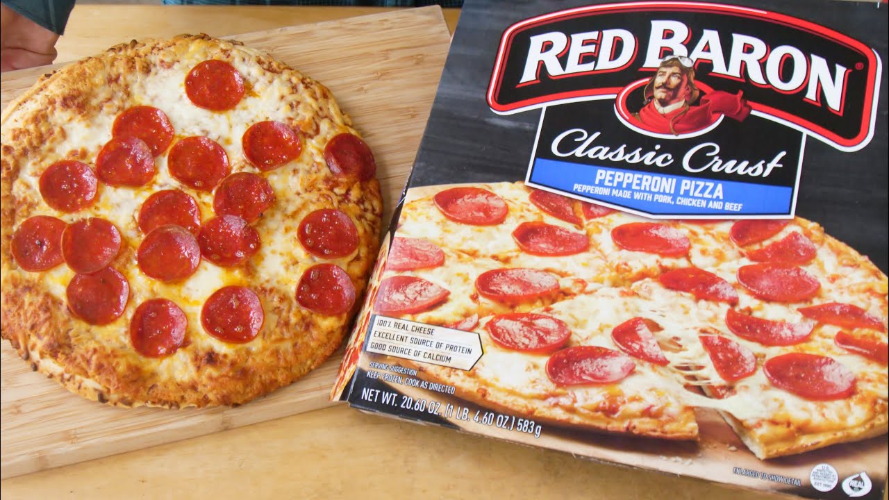 How to Make Frozen Pizza Red Baron Classic Crust Pepperoni Pizza