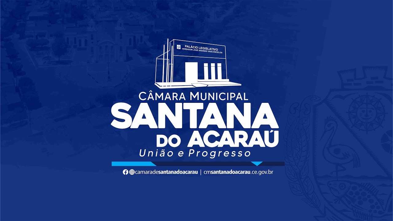 1ª SESSÃO ORDINÁRIA DO MÊS DE FEVEREIRO 04/02/2026 Câmara de Vereadores de Santana do Acaraú -CE