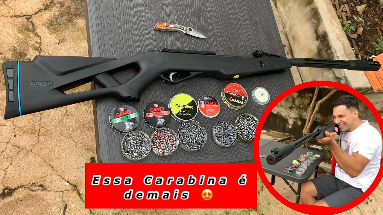 Eu quero ela pra mim! Olha Ela em Ação - Gamo Whisper Fusion Igt