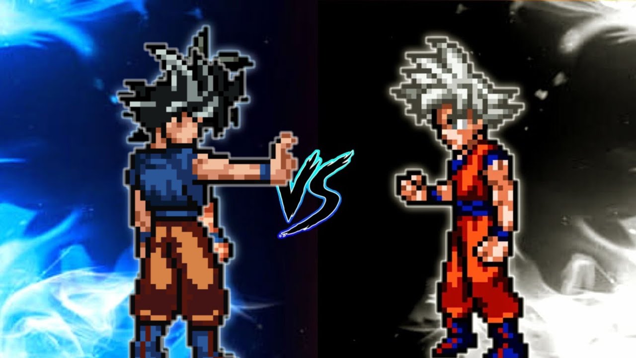 Goku LB RN OP(New) VS Goku DBS 3.5 OP Buff  in Jump Force Mugen