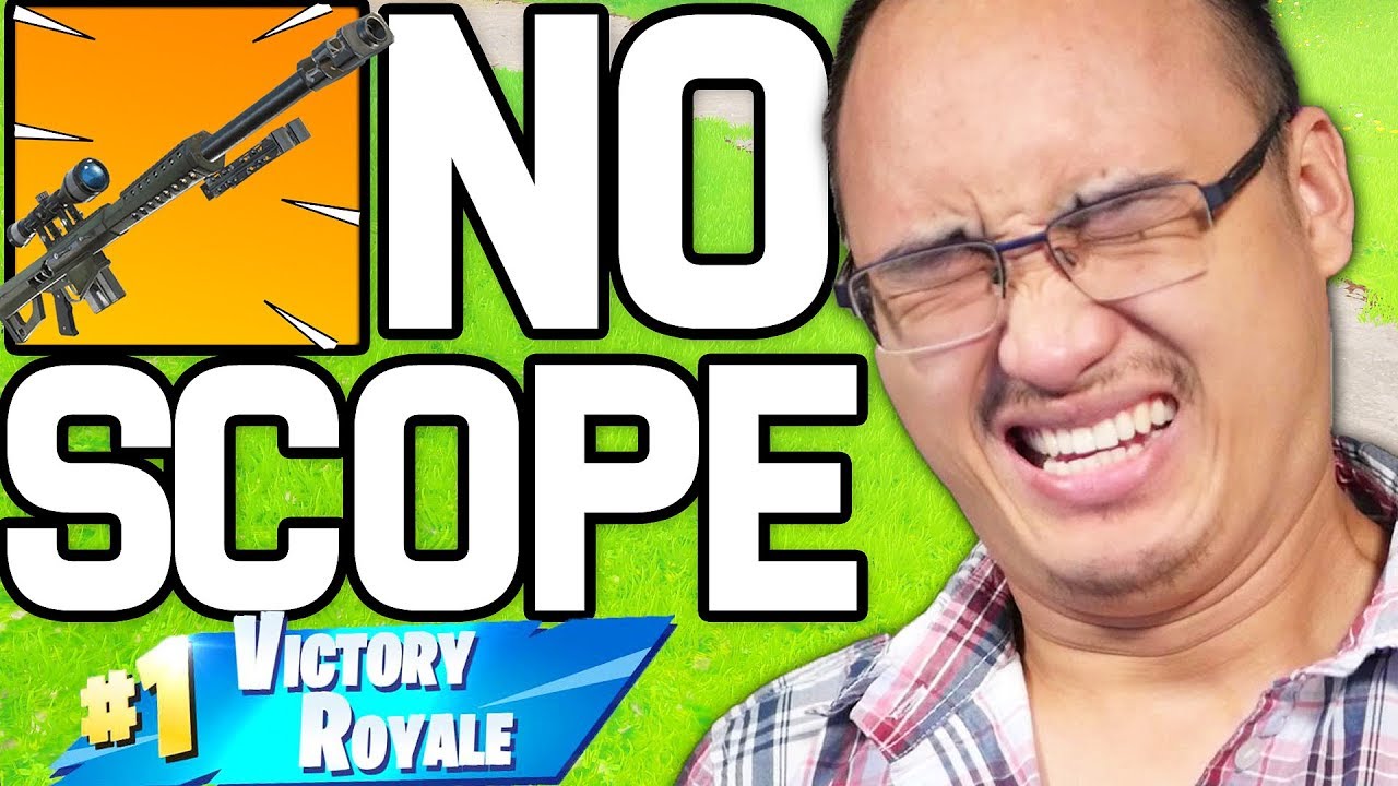 IL PARIE TOUT SUR UN ''NO SCOPE'' SUR FORTNITE BATTLE ROYALE !
