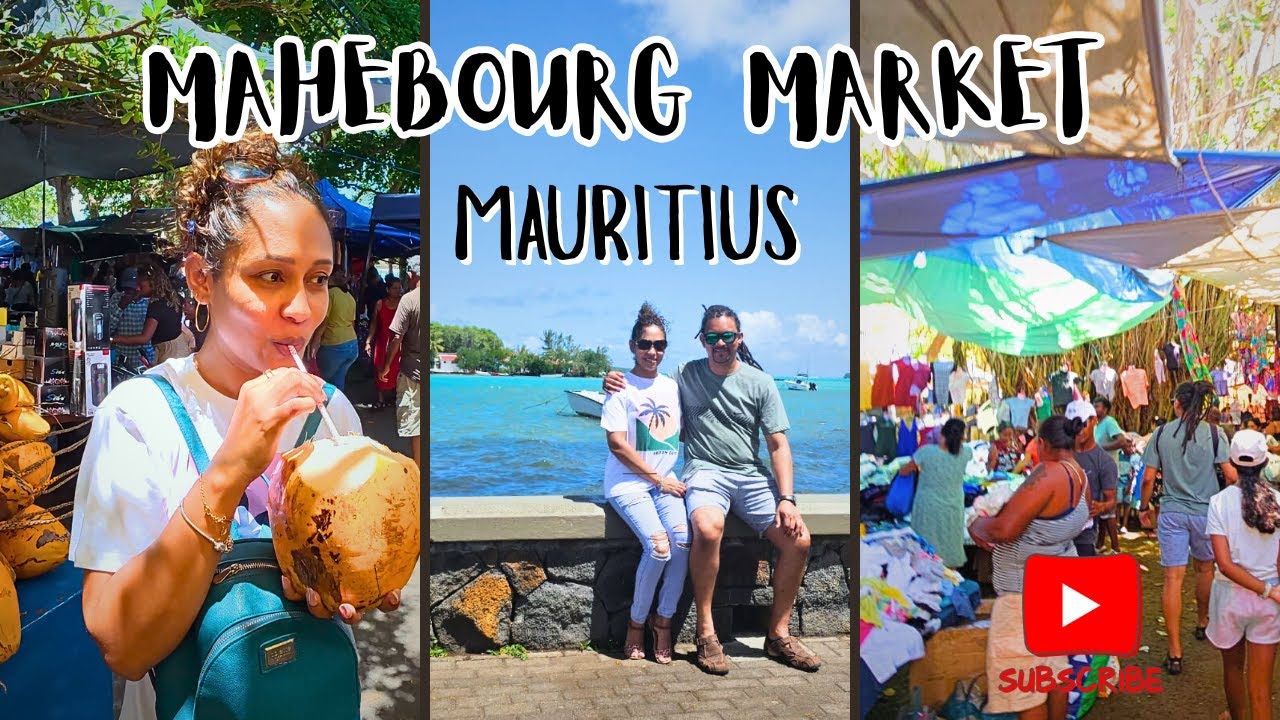 Mahébourg Market 2024: Street Food, Coconut Water & Waterfront Vibes! 🌴
