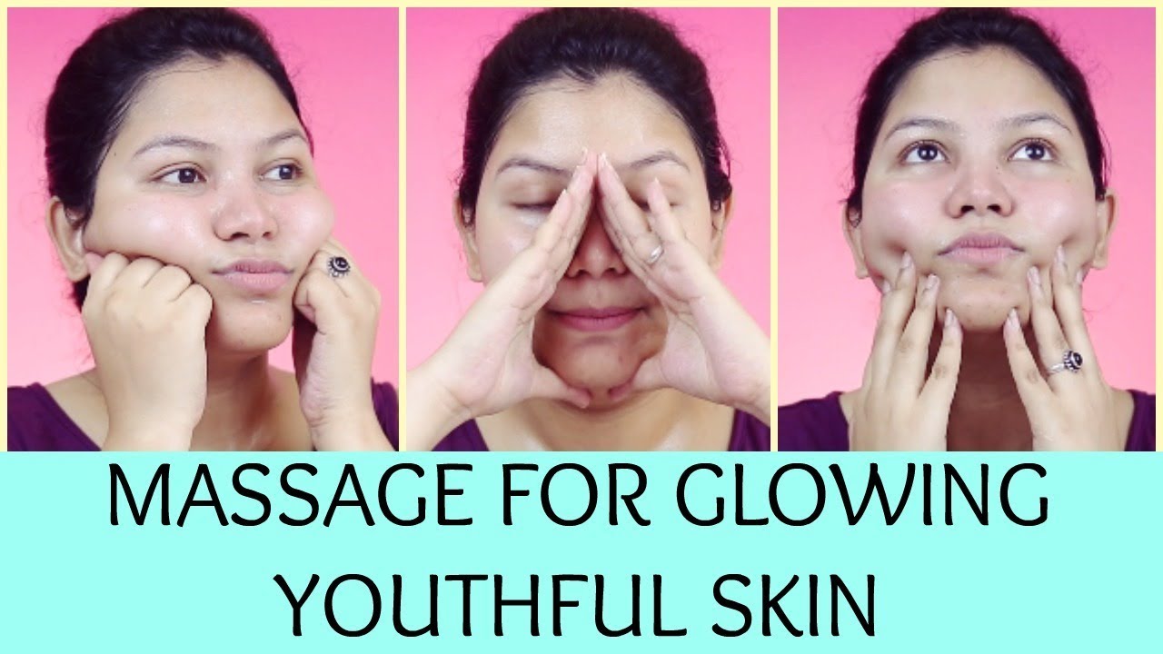 Do this 5min face massage every night and see the magic