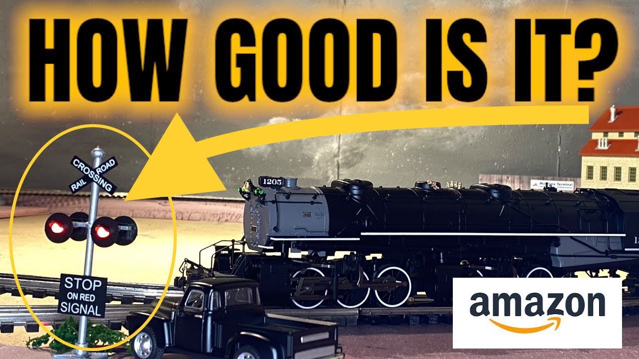 Model train accessories from AMAZON?!
