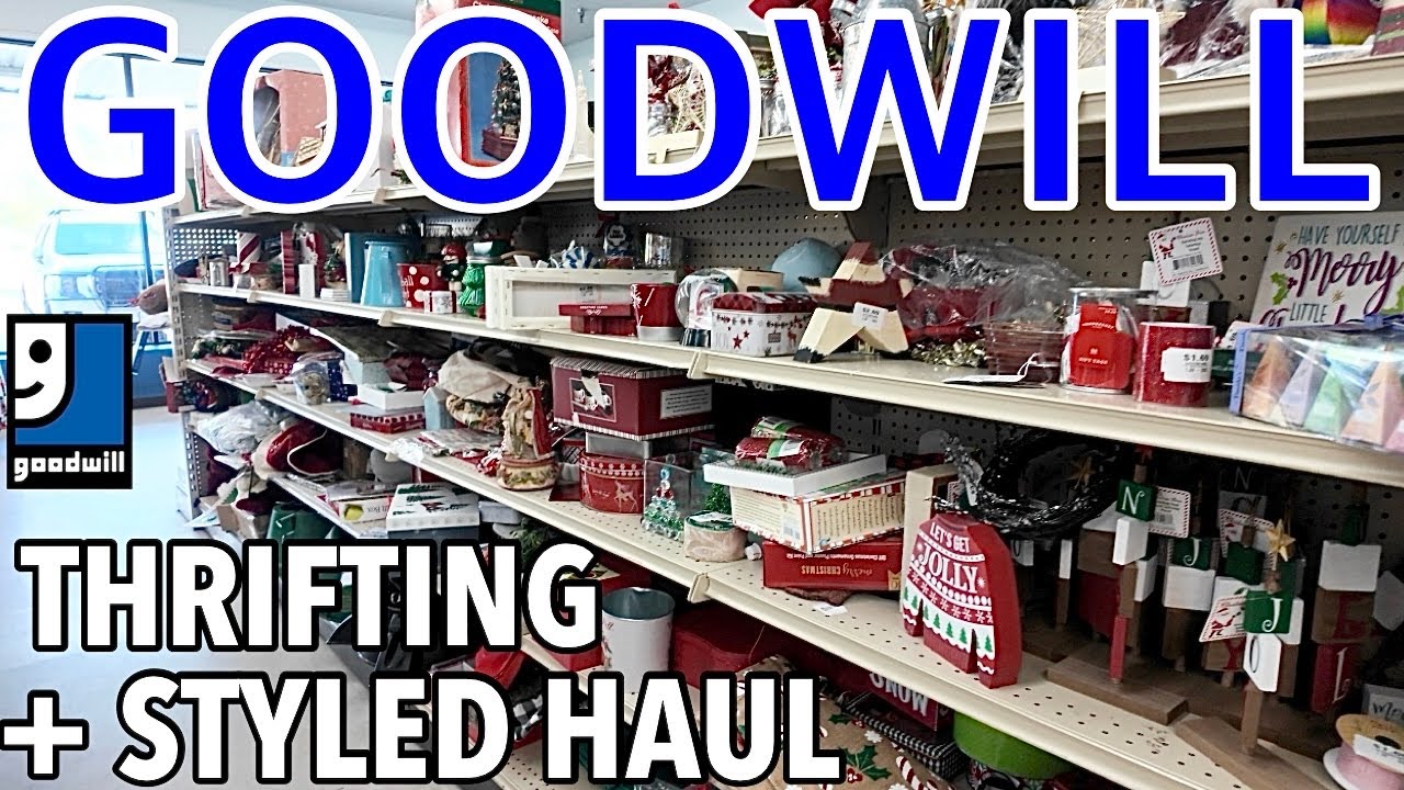 How I Go THRIFT SHOPPING + Styled Thrift Haul • THRIFT WITH ME  Home Decor & More!