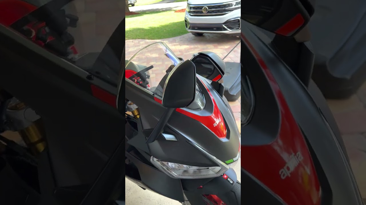 Cold start with mods on 2022 Aprilia RS660