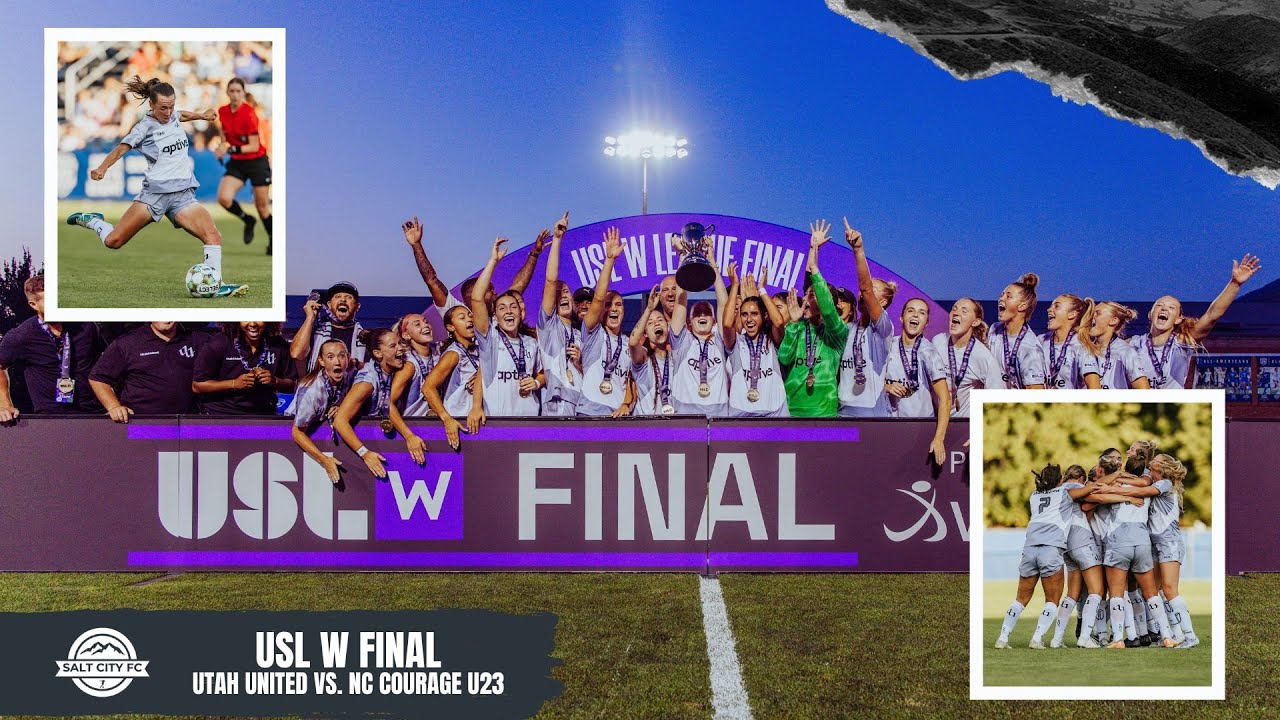 USL W Final Highlights | Utah United vs. NC Courage U23