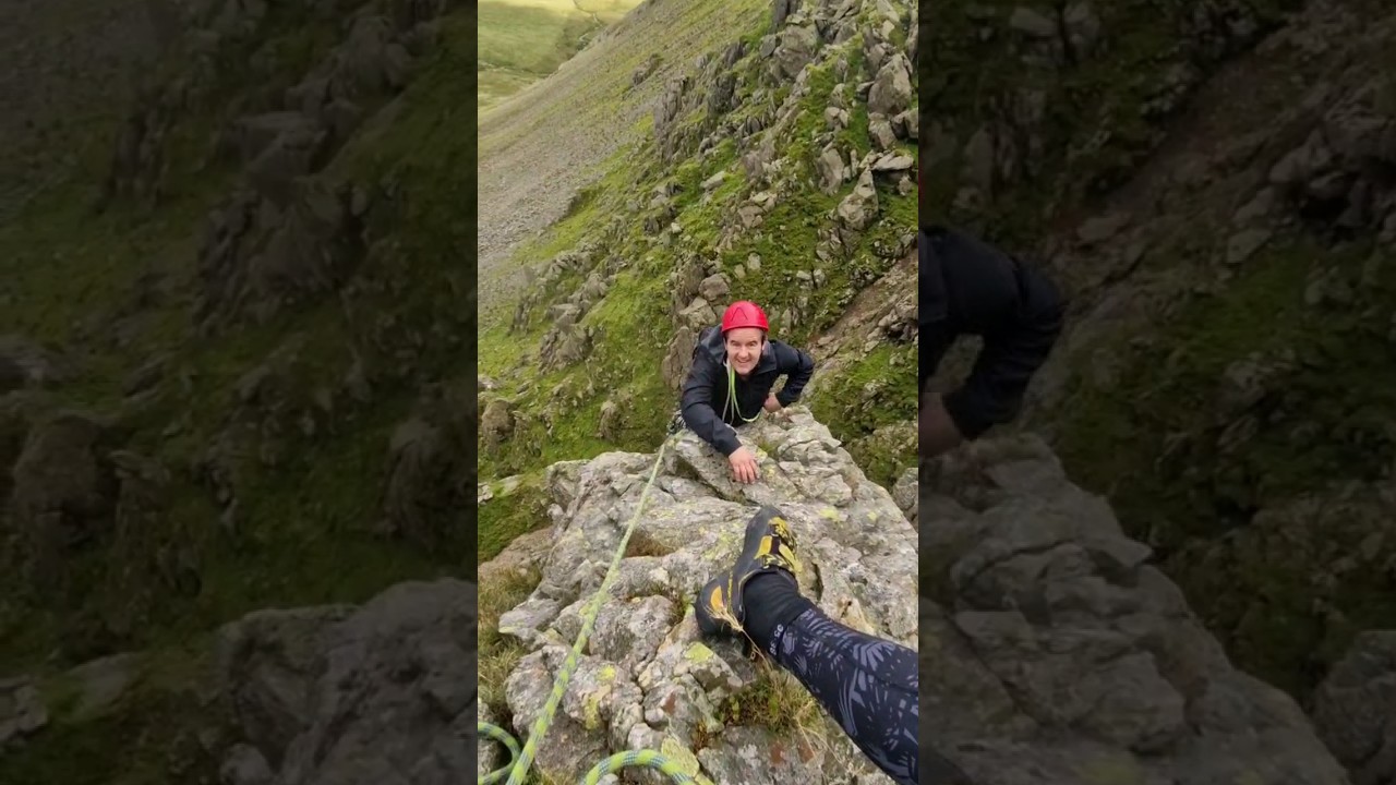 All in one day! Awesome Vdiff and Severe multipitch #adventure #climbing #fun