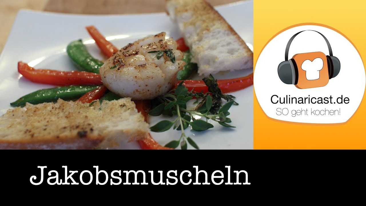 Jakobsmuscheln zubereiten