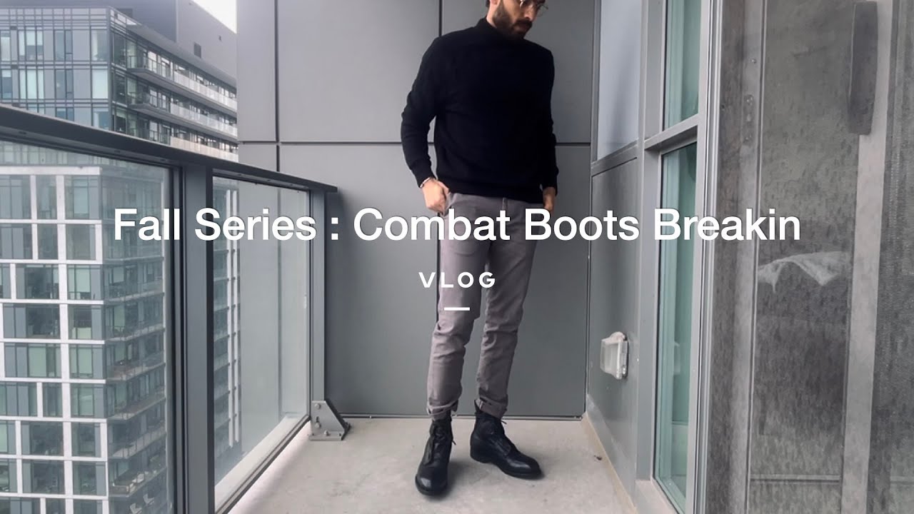 Fall Series: The Combat Boots Vlog (Dior navigate alts) #vlog #mensfashion #minimal #boots #fall