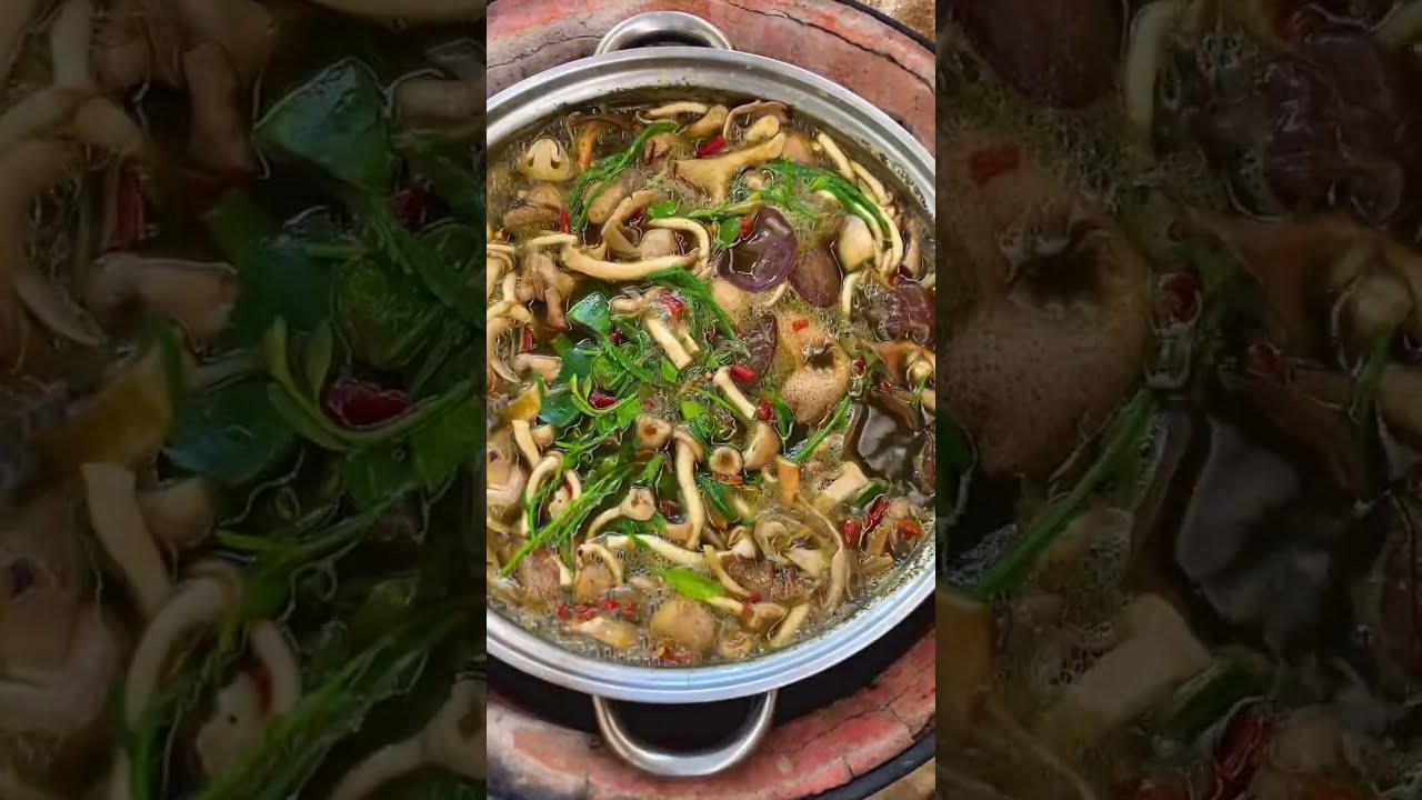 แกงเห็ดรวมง่ายๆสไตล์หลังบ้าน (Mixed Mushroom Curry) #cooking #easyrecipe #thaifood #homemade #อีสาน
