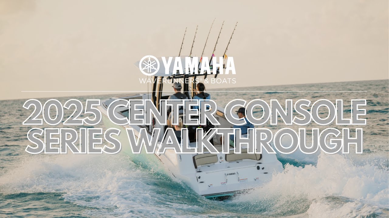 Обзор серии Center Console от Yamaha 2025 года