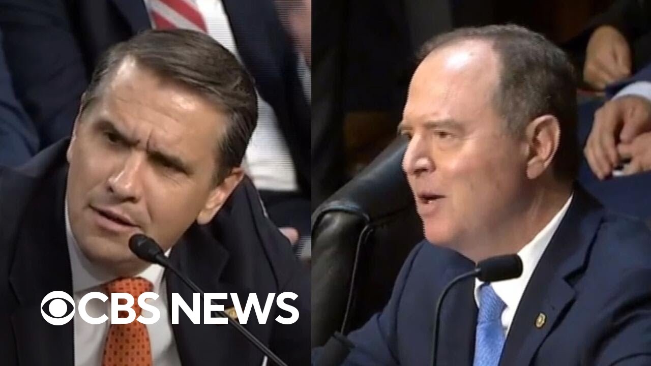 Sen. Schiff and Blanche argue about conflicts of interest, Trump's IRS settlement