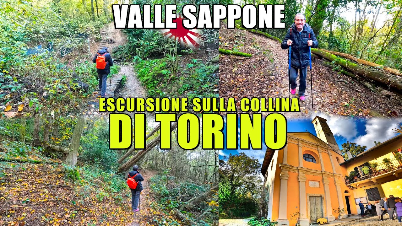 ESCURSIONE SUI SENTIERI DI TORINO A VALLE SAPPONE A POCHE CENTINAIA DI METRI DAL CENTRO CITTADINO!
