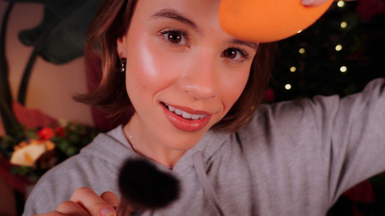 ASMR para Dormir: Maquiagem Suave com Sussurros e Sons&nbsp;REAIS&nbsp;🪞