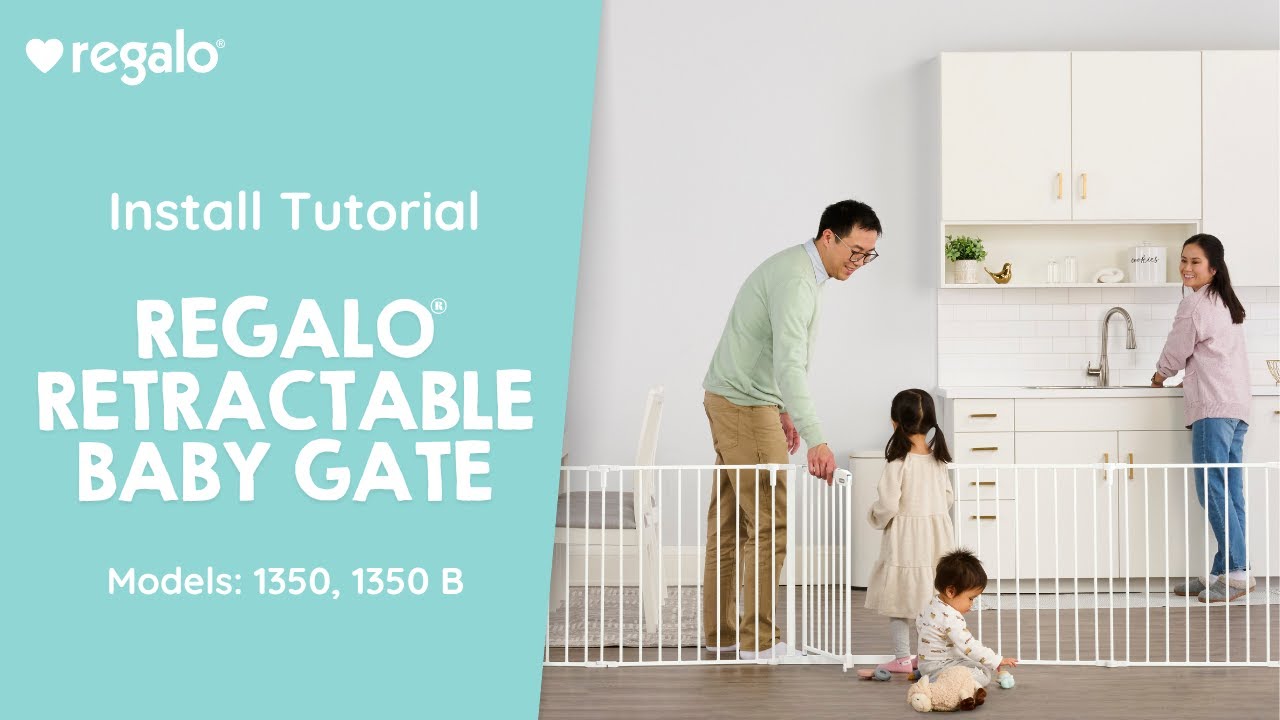 2 in 1 Super Wide&trade; Safety Gate & Play Yard | Install Tutorial