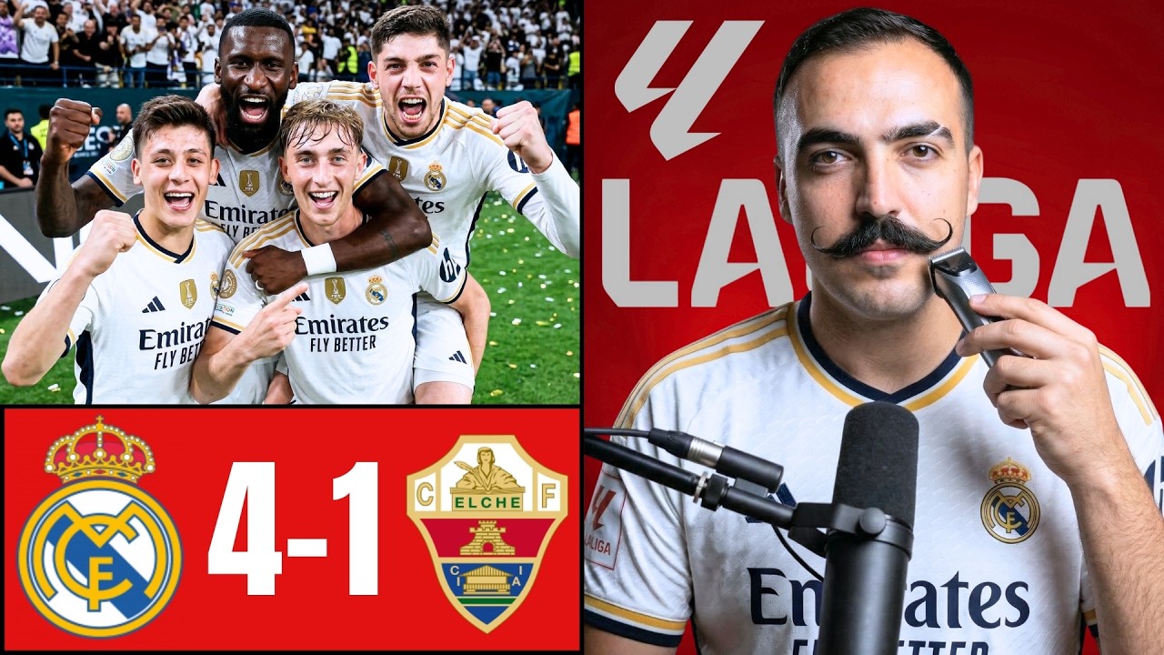 Arda Güler 70 Metreden Muhteşem Gol Attı 😱 | Real Madrid 4-1 Elche CF | La Liga