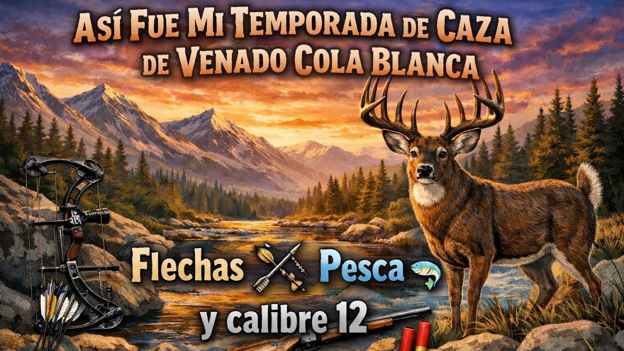 ASI TERMIN&Oacute; MI TEMPORADA DE CAZA DE VENADO COLA BLANCA 