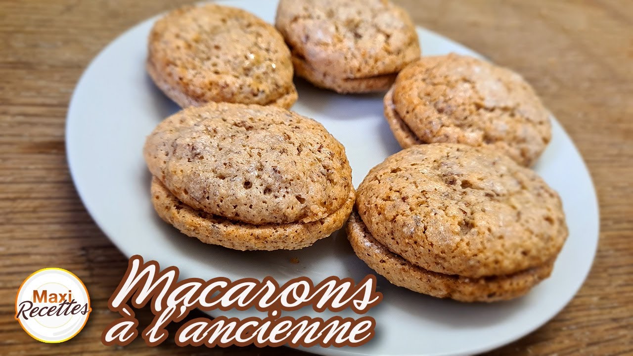 Macarons à L'Ancienne - Recette Facile et Rapide