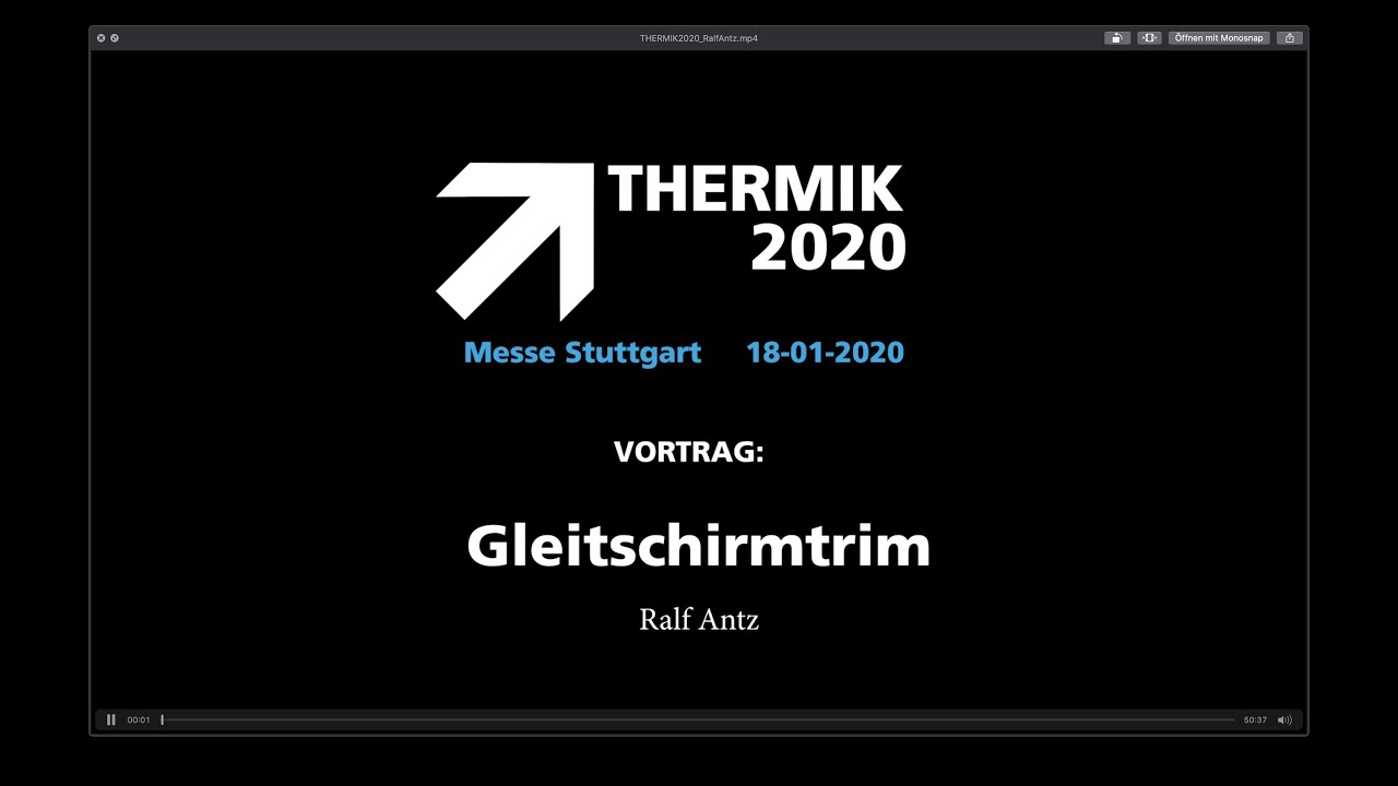 THERMIK 2020 – Ralf Antz – Gleitschirmtrim