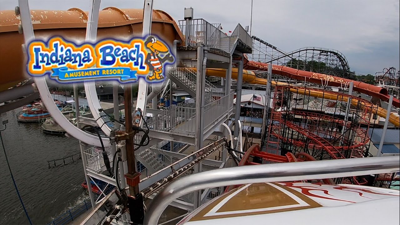 Cyclone Coaster - HD POV | Indiana Beach