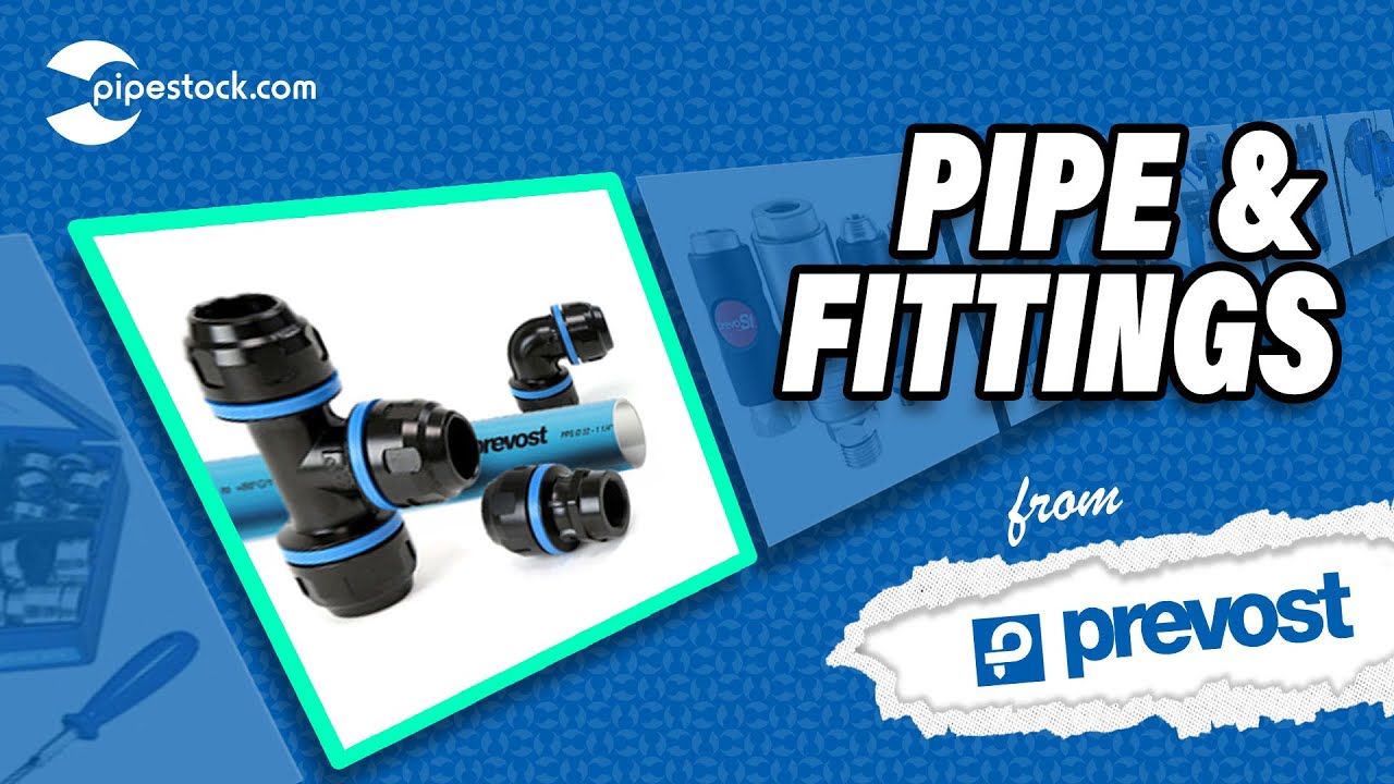 Prevost's PREMIUM compressed air range - Pipe & Fittings