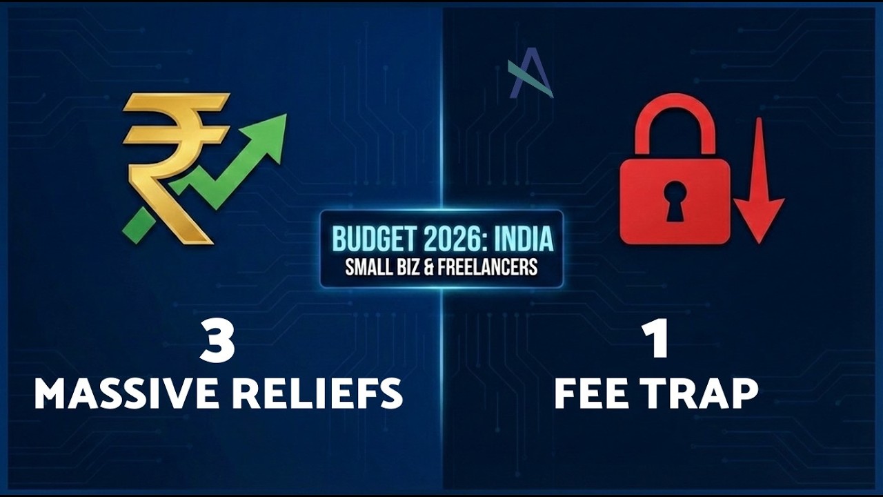 Budget 2026: 3 Massive Reliefs & the Fee Trap for Small Businesses & Freelancers!