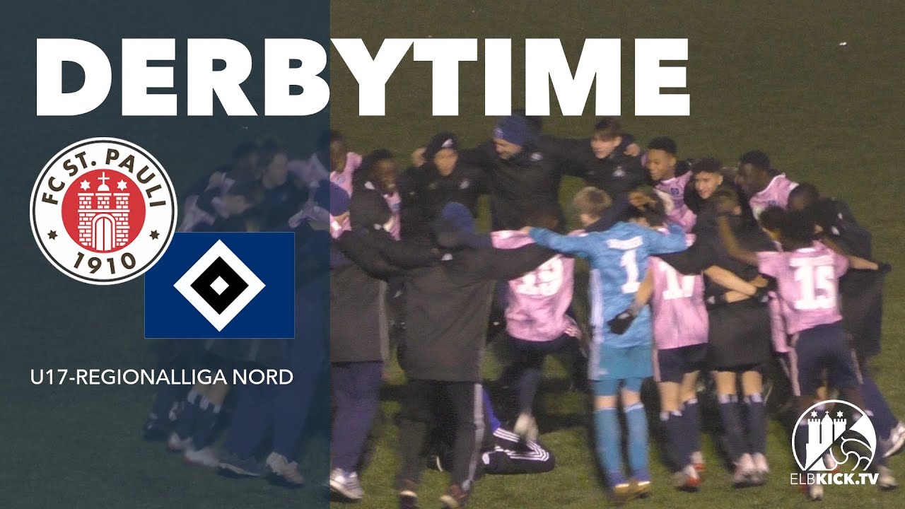 HSV-Jubel dank Freistoß-Hammer | FC St. Pauli U16 - Hamburger SV U16 (U17-Regionalliga Nord)