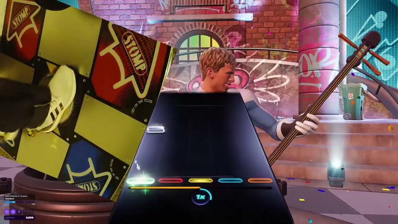 Pump It Up Fortnite Festival Expert: SexyBack Justin Timberlake ft. Timbaland Bass