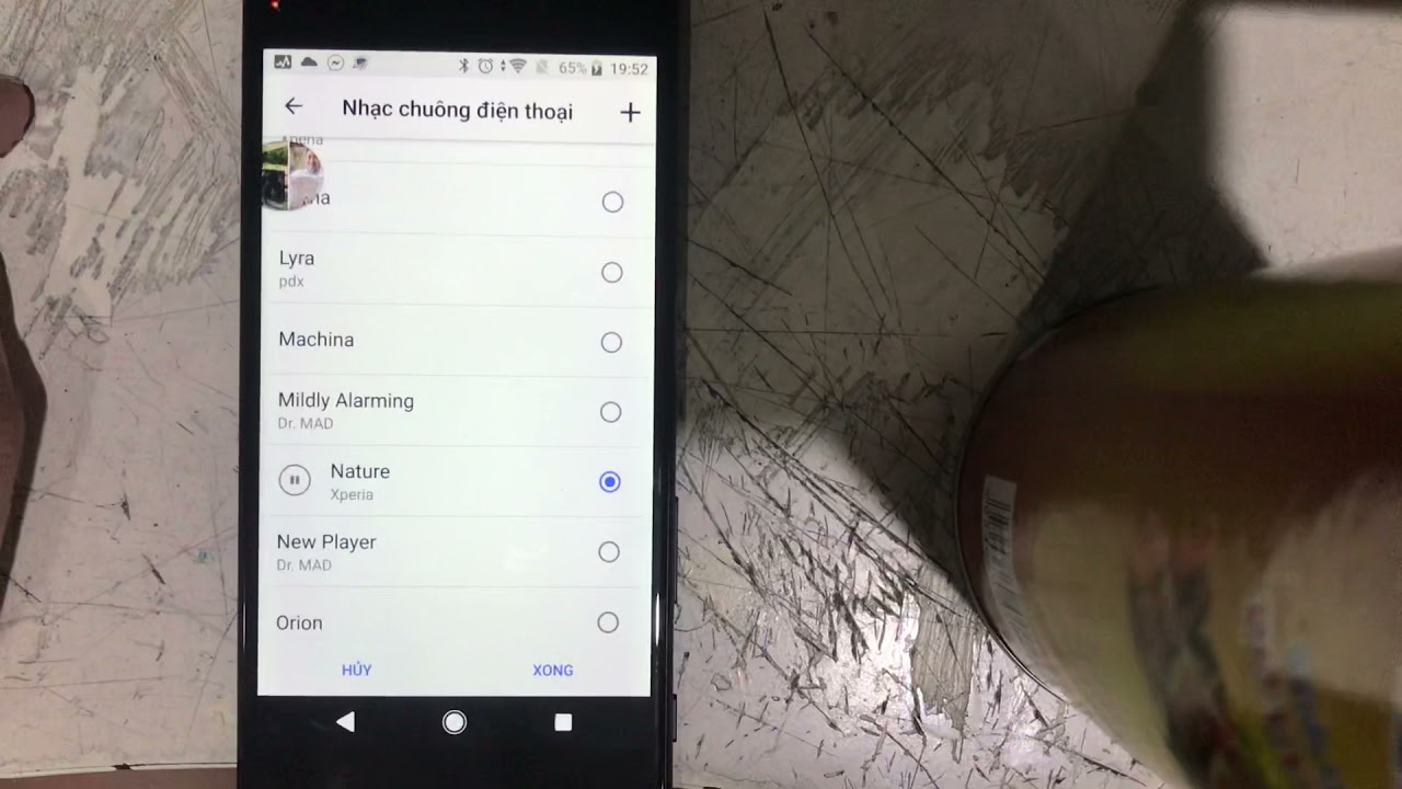 Sony Xperia XZs - Ringtones