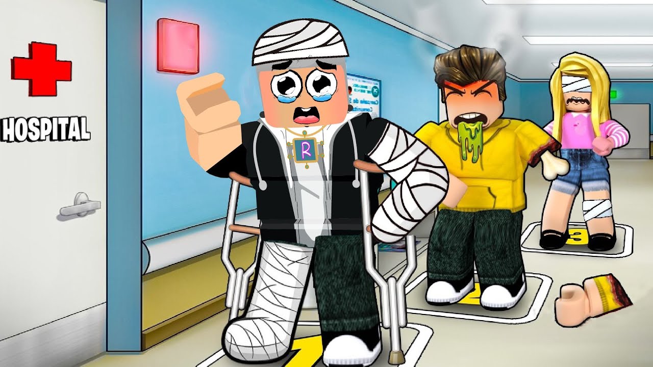 Doktor Sırası Bekleme Oyunu! Hasta Olduk - Roblox