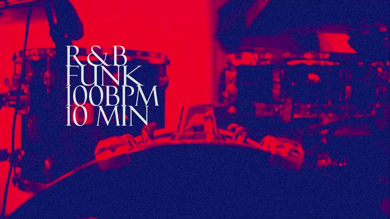Free Drum Loops - R&B Funk - Amy Winehouse Type - 100 BPM 10 min - Download