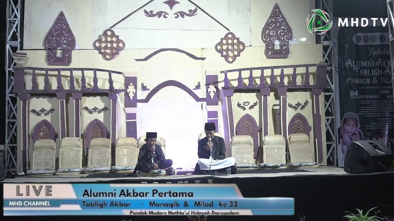 ATM Alumni Akbar Pertama  -  Tabligh Akbar  - Manaqib & Milad ke 32