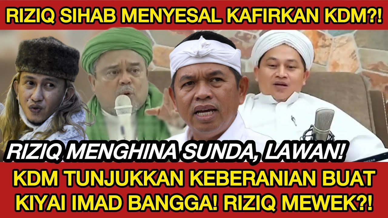 MAMPUS‼️RIZIQ TERDESAK?! KDM BUAT KH IMADUDDIN BANGGA?! BONGKAR KEBUSUKAN RIZIQ DEPAN RIBUAN WARGA?!