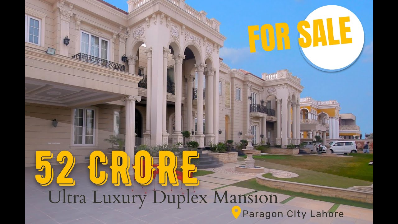 Tour of I 52 Crore I 2 Kanal duplex spanish house designed by I Faisal Rasul I in Paragon,