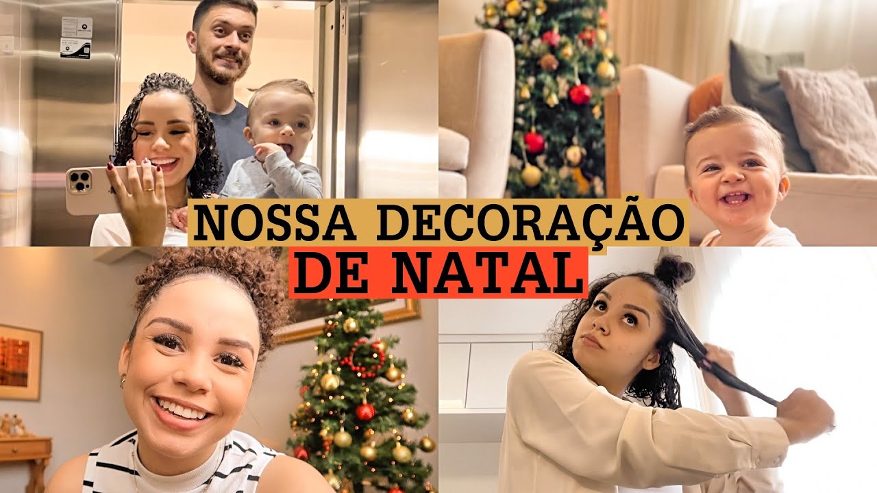 VLOG: montando decoração de Natal, parque de diversões, Antônio mexendo, fim de semana em família… 🎄
