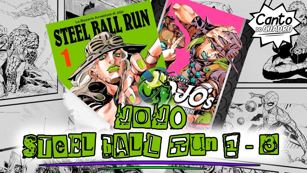 JoJo's Steel Ball Run Vol.1 a 3 - Canto do Quadro Review #03