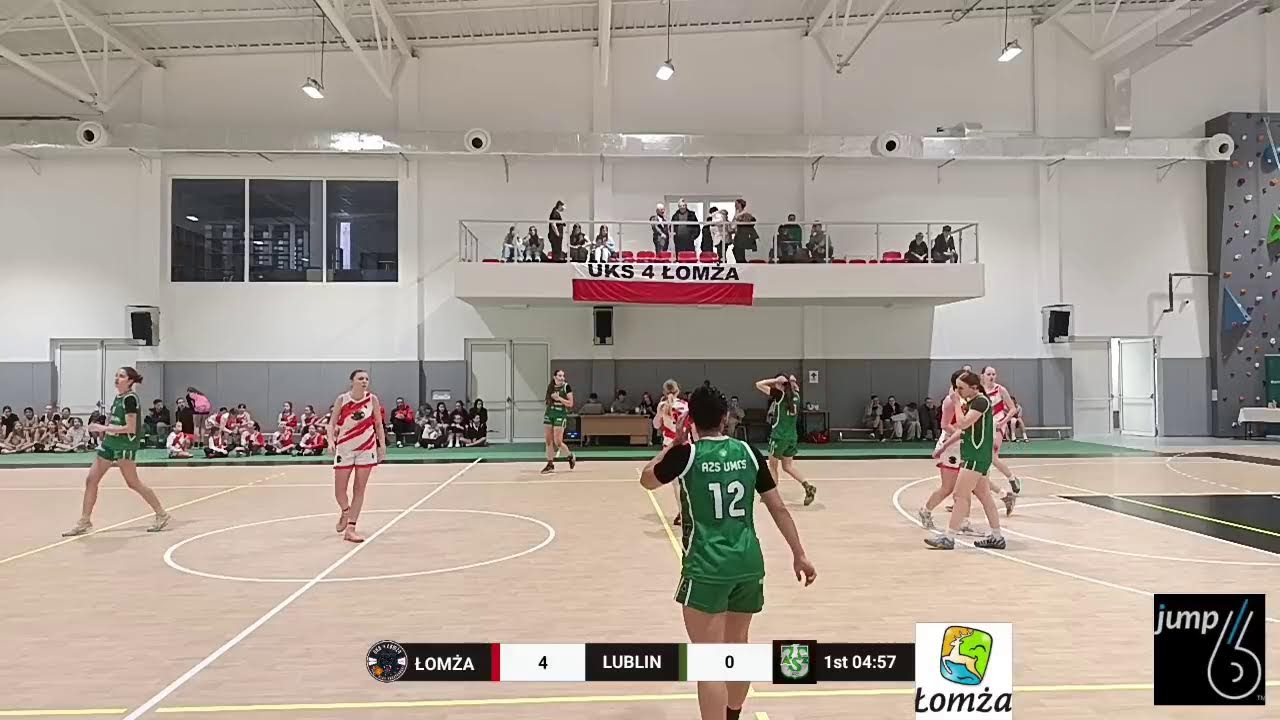 UKS 4 Łomża - AZS UMCS Lublin 
ŁOMŻA  VS LUBLIN