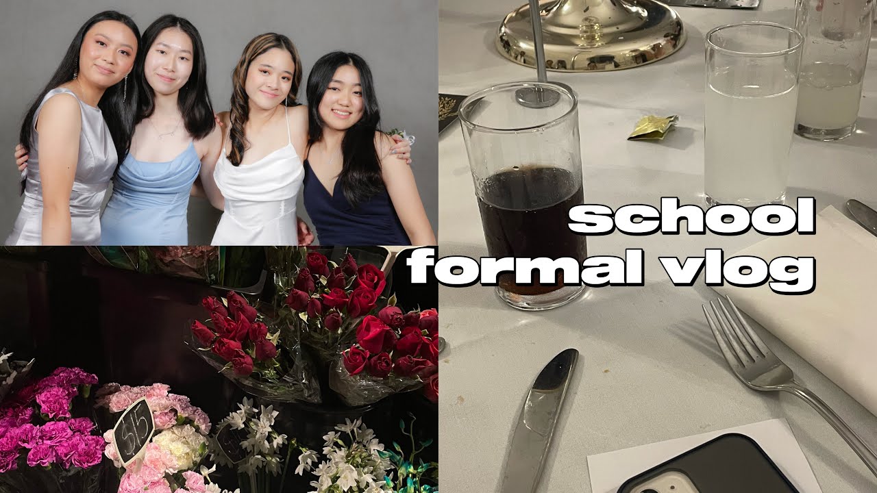 s3 vlog💃🏻first formal as a senior, grwm, shopping and karaoke at night!